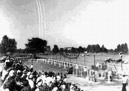 Mt. Clemens Race Track - 1951 North Turn From Vince Cuker (newer photo)
